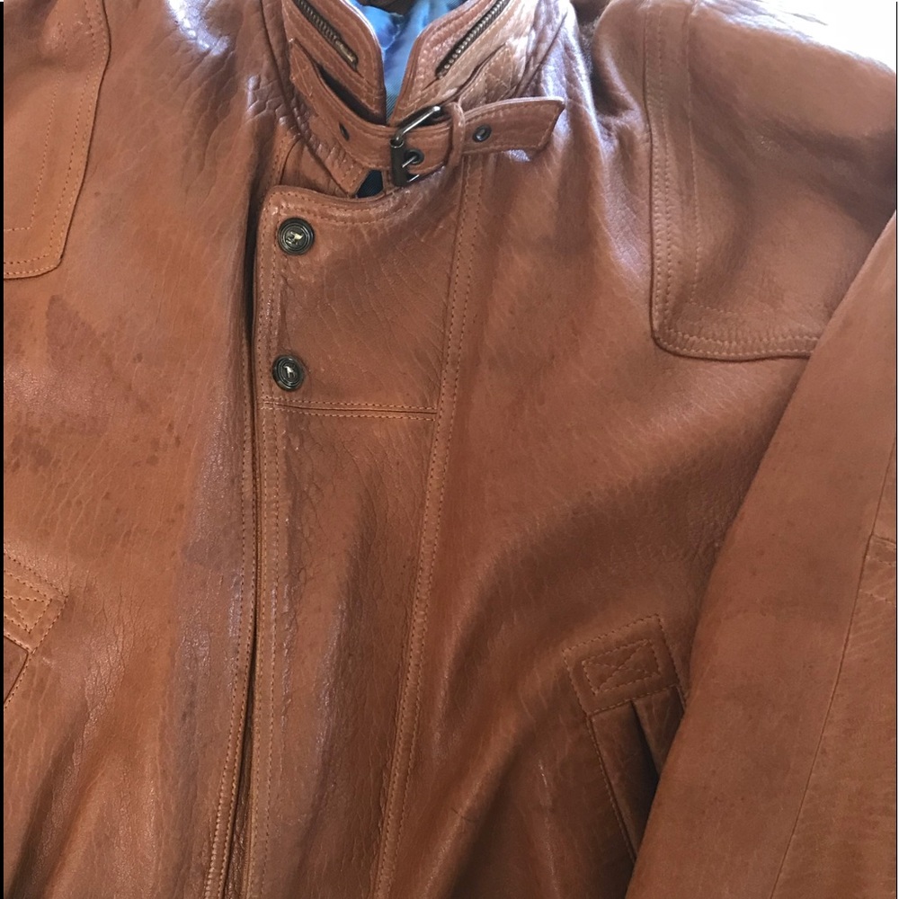 Leather jacket